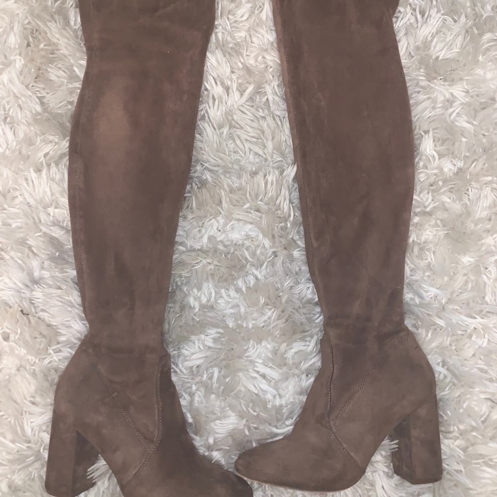 Over The Knee Suede Boots